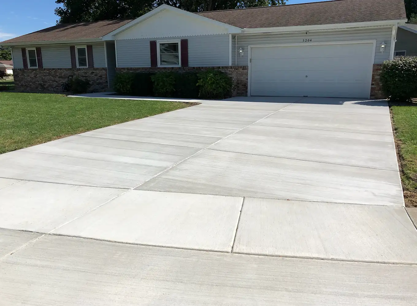 driveway concrete contractor springfield illinois