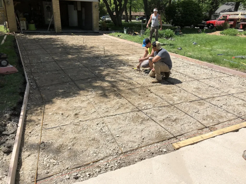 residential driveway installation company springfield il