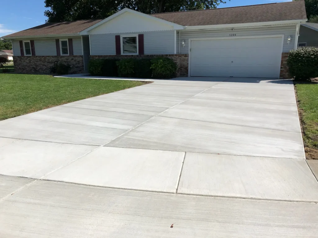 concrete driveways springfield il