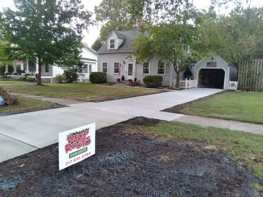 residential driveway installation company springfield il