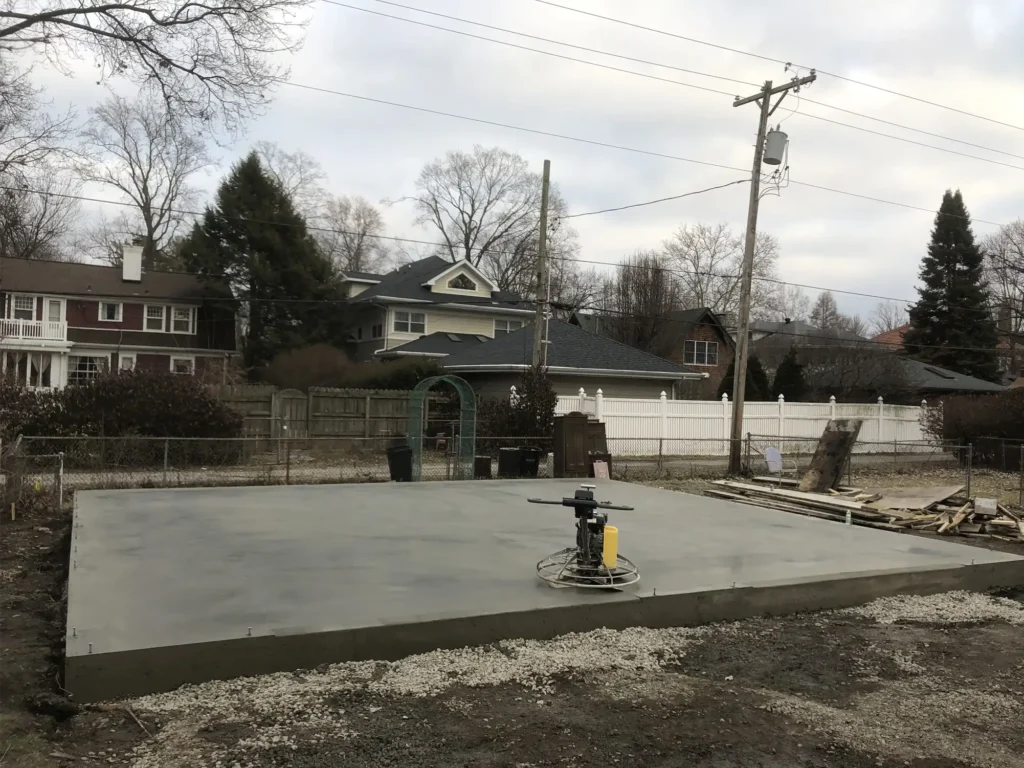 smoothing out garage floor foundation springfield il