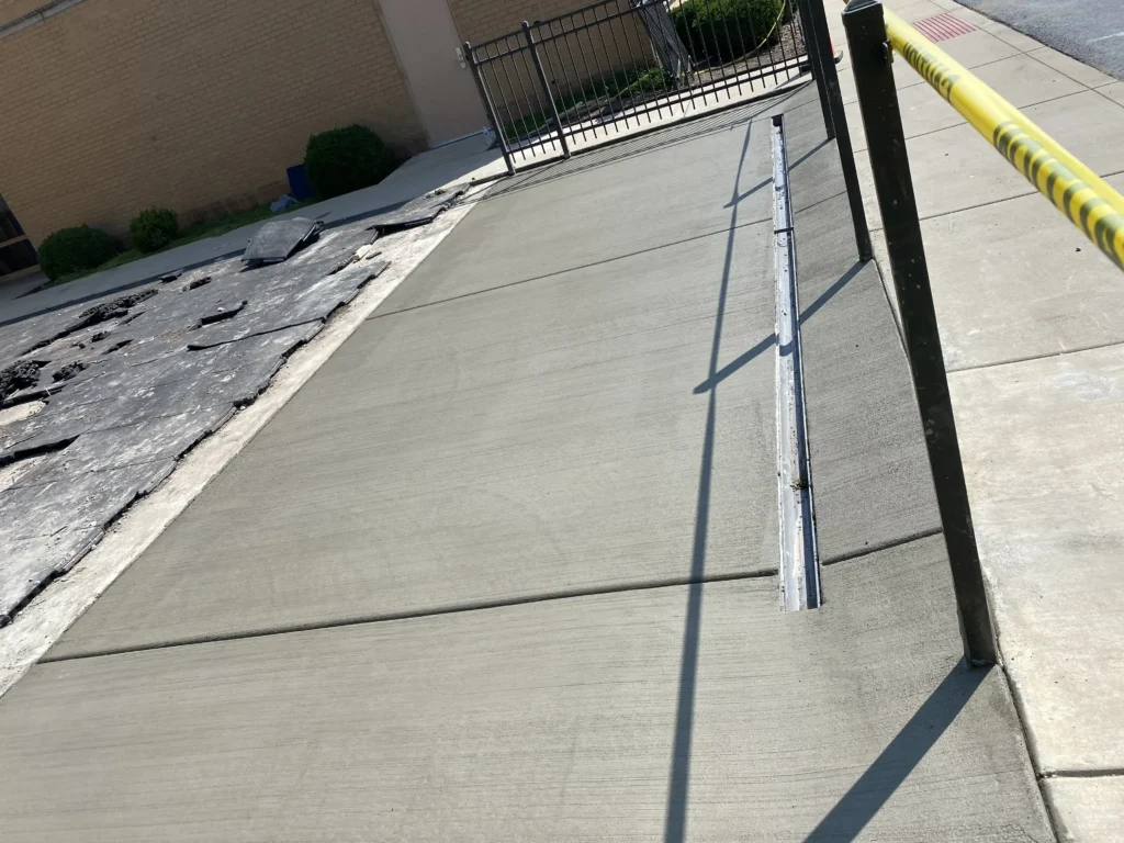concrete sidewalk installation springfield illinois
