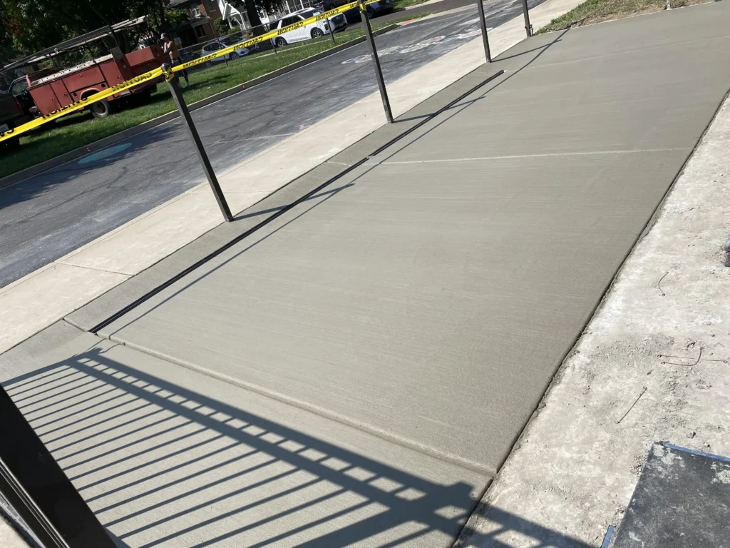 sidewalk installation springfield illinois